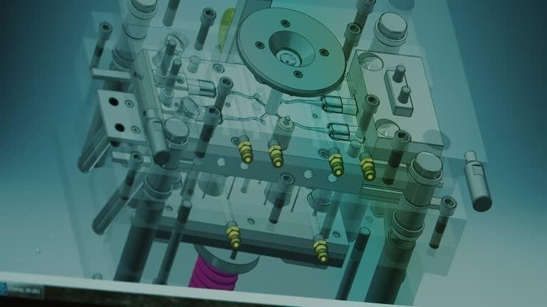 SOFTWARE SIMULATED CONFORMAL COOLING INSERT MOLD