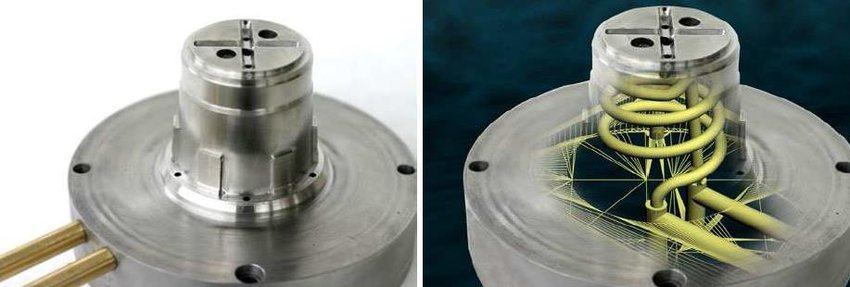 MOLD INSERTS WITH INTEGRATED CONFORMAL COOLING