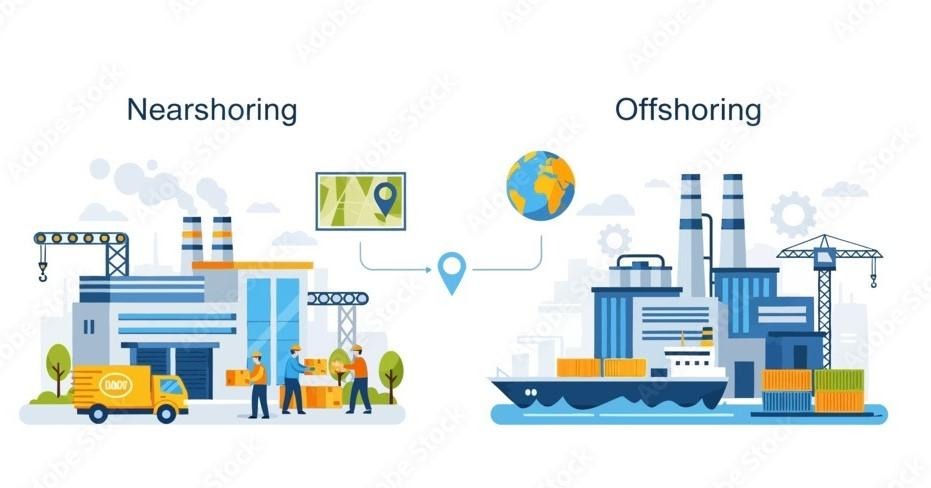 nearshoring vs offshoring